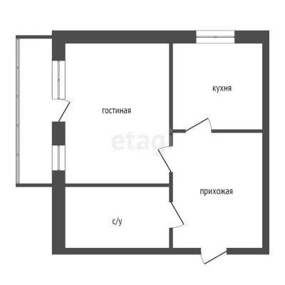 Лот: 25290376. Фото: 1. 1-комн. квартира , Сосновоборск... Квартиры, студии
