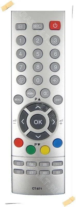 Лот: 15903713. Фото: 1. Пульт TOSHIBA CT-871. Пульты ДУ