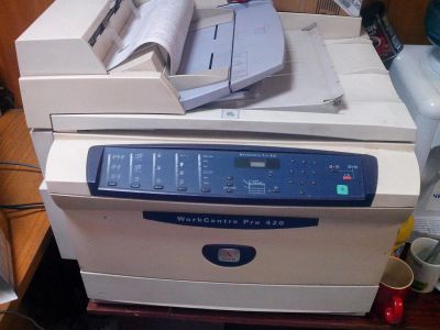 Лот: 4456187. Фото: 1. МФУ Xerox Work Centre Pro 420... МФУ и копировальные аппараты