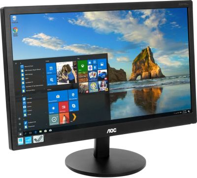 Лот: 18859491. Фото: 1. Монитор LCD 19,5” AOC e2070Swn. ЖК-мониторы
