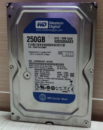 Лот: 19202496. Фото: 1. HDD 250 Гб, Seagete Sata-3, 7200... Жёсткие диски (HDD)