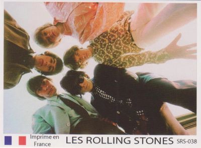 Лот: 10614062. Фото: 1. Rolling Stones коллекционная карточка... Наклейки, фантики, вкладыши