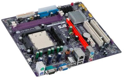 Лот: 6856451. Фото: 1. Материнская плата ECS Geforce... Материнские платы
