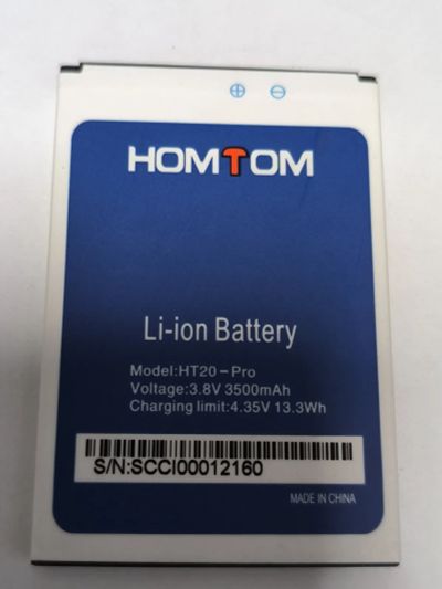 Лот: 22223652. Фото: 1. Z588 . АКБ Homtom HT20-Pro . Аккумуляторы