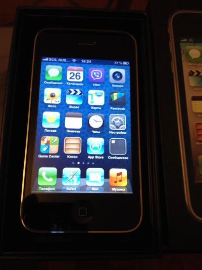 Лот: 3549228. Фото: 1. APPLE iPhone 3GS BLACK Оригинал. Смартфоны