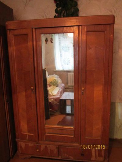 Лот: 4991919. Фото: 1. Шкаф с зеркалом. Шкафы, шкафы-купе