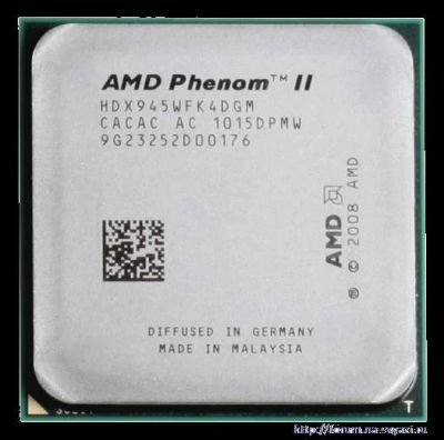 Лот: 10140108. Фото: 1. Процессор AMD Phenom II X4 945... Процессоры