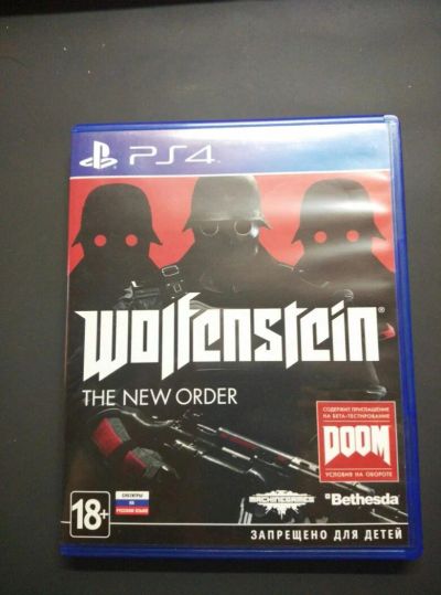 Лот: 7280139. Фото: 1. Wolfenstein the new order ps4. Игры для консолей