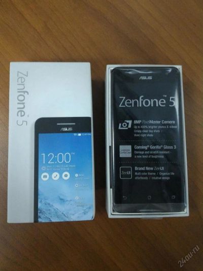 Лот: 6890549. Фото: 1. Смартфон Asus Zenfone 5 (белый... Смартфоны