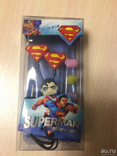 Лот: 13780258. Фото: 1. Наушники Superman. Наушники, гарнитуры