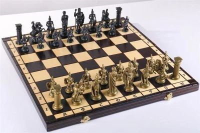 Лот: 12618890. Фото: 1. Настольная игра Шахматы Спарта. Настольные игры, карты