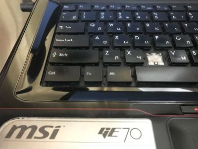 Лот: 11274068. Фото: 1. Ремонт ноутбука MSI GE70. Клавиатуры для ноутбуков