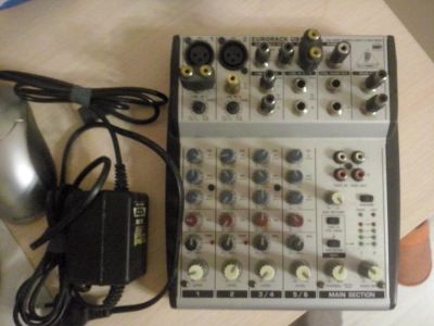 Лот: 8493056. Фото: 1. Микшер Behringer Eurorack UB802... Микшеры, предусилители, микрофонные эффекты