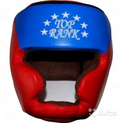 Лот: 10798412. Фото: 1. Боксерский шлем Top Rank тренировочный... Шлемы