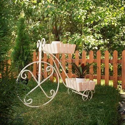 Лот: 9606231. Фото: 1. Купим подставку для цветов Велосипед... Всё для ландшафта