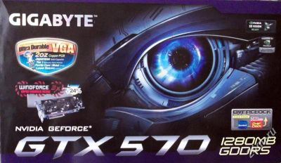 Лот: 2128517. Фото: 1. Видеокарта GIGABYTE NVIDIA GEFORCE... Видеокарты