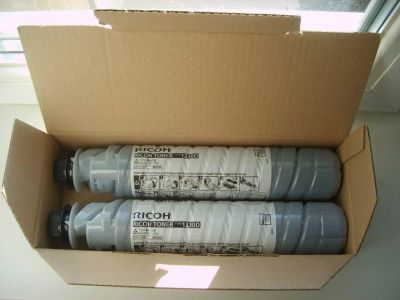 Лот: 4428558. Фото: 1. 2 тубы Ricoh 1230D original (цена... Картриджи, расходные материалы