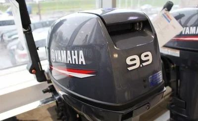 Лот: 17901524. Фото: 1. Yamaha 9.9 Б/У мотор для лодки. Лодочные моторы
