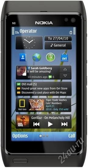 Лот: 1871366. Фото: 1. Смартфон Nokia N8. Смартфоны