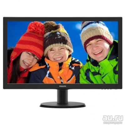 Лот: 11199669. Фото: 1. Монитор 23.6” Philips 243V5QHSBA... ЖК-мониторы