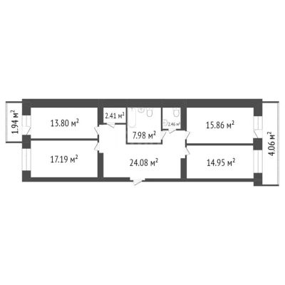 Лот: 21638230. Фото: 1. Продам квартиру. Квартиры, студии