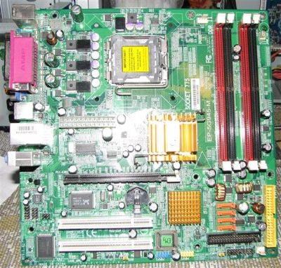 Лот: 944990. Фото: 1. Epox EP-5G945-M (775). Материнские платы