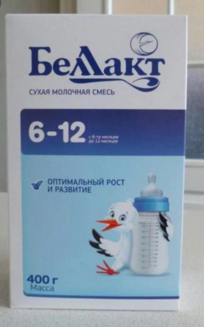 Лот: 9650766. Фото: 1. Беллакт 6-12. Молоко и молочные продукты