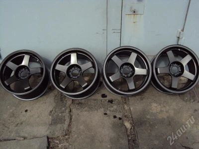 Лот: 591858. Фото: 1. Комплект красивых дисков M2 HANBAI... Шины на дисках