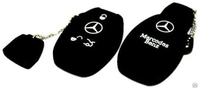 Лот: 15892716. Фото: 1. Силиконовый чехол для ключа Mercedes... Другое (оснащение, оборудование, аксессуары)