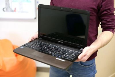 Лот: 11008750. Фото: 1. Ноутбук Samsung R540 (ssd 120gb... Ноутбуки