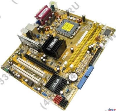 Лот: 5123280. Фото: 1. asus p5b mx 2я. Материнские платы