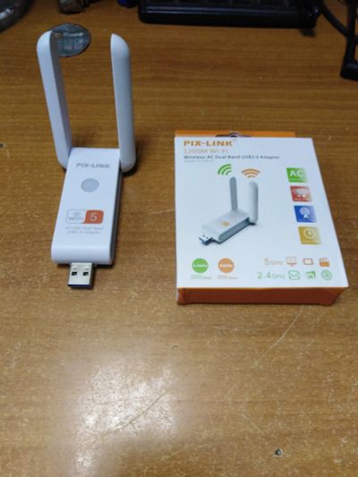 Лот: 21347691. Фото: 1. Двухдиапазонный Wi-Fi адаптер... WiFi, Bluetooth адаптеры
