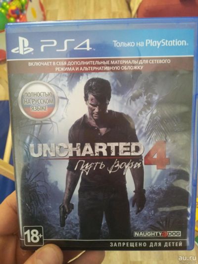 Лот: 8622099. Фото: 1. Uncharted 4 путь вора. Игры для консолей