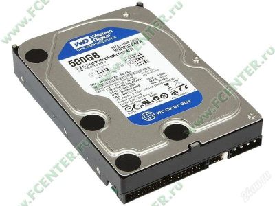 Лот: 1214188. Фото: 1. Жесткий диск WD5000AAKB IDE 500... Жёсткие диски (HDD)