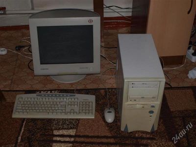 Лот: 2523167. Фото: 1. комп+монитор с рубля!. Компьютеры в сборе