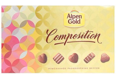 Лот: 10116241. Фото: 1. конфеты Alpen gold composition... Корма