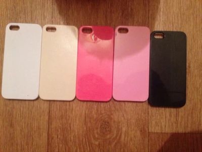 Лот: 5829349. Фото: 1. одним лотом чехлы iphone 5. Чехлы, бамперы