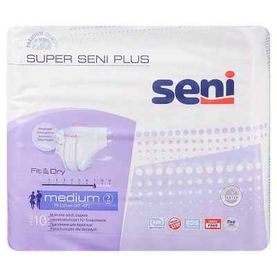 Лот: 23723002. Фото: 1. Seni Супер Плюс Подгузники для... Лекарства
