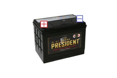 Лот: 11483252. Фото: 1. Аккумулятор автомобильный President... Аккумуляторы