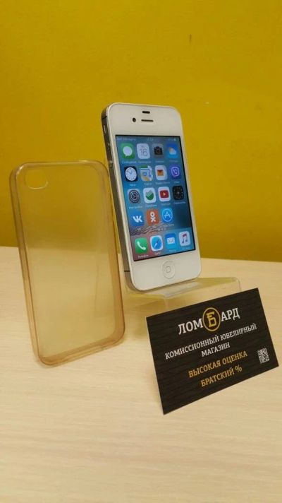 Лот: 10765994. Фото: 1. Смартфон Apple iPhone 4S 8GB... Смартфоны