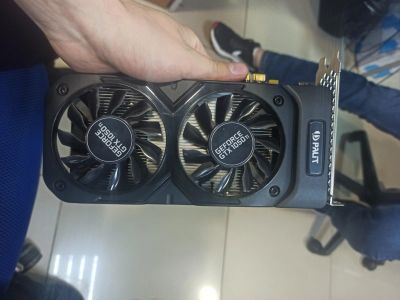 Лот: 16178590. Фото: 1. Видеокарта nvidia palit gtx 1050ti... Видеокарты