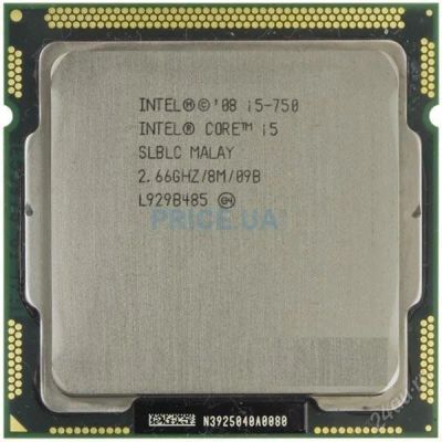 Лот: 788583. Фото: 1. CPU S1156 Intel Core i5-750 (OEM... Процессоры