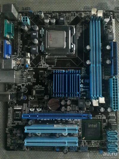 Лот: 14427075. Фото: 1. Материнская плата ASUS P5G41T-M... Материнские платы