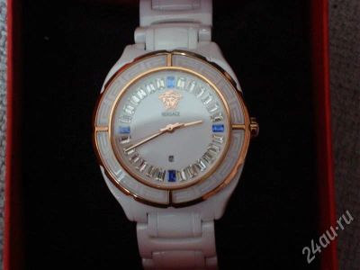 Лот: 678569. Фото: 1. Часы VERSACE керамические (новые... Красноярск