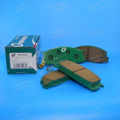 Лот: 10489582. Фото: 1. Колодки тормозные передние Gbrake... Тормозная система