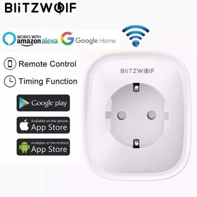 Лот: 13038479. Фото: 1. Новая smart wi-fi розетка blitzwoif... Реле, тумблеры, переключатели