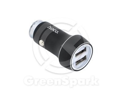 Лот: 13960444. Фото: 1. АЗУ HOCO Z7 (2-USB/5V/2.4A) (черный... Зарядные устройства, блоки питания, адаптеры сетевые для смартфонов