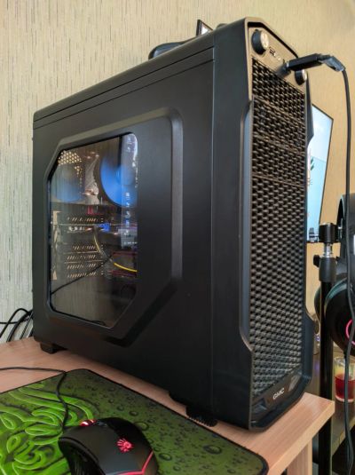 Лот: 25316767. Фото: 1. Системник AMD Ryzen 5 1600/32Gb... Компьютеры в сборе