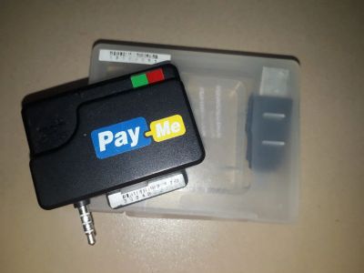 Лот: 10556600. Фото: 1. Считыватель банковских карт "Pay-me... Оргтехника, ПО, серверы
