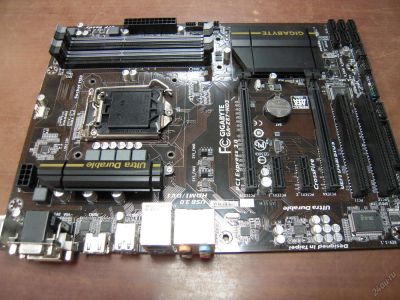 Лот: 6276253. Фото: 1. Материнская плата 1150 Gigabyte... Материнские платы